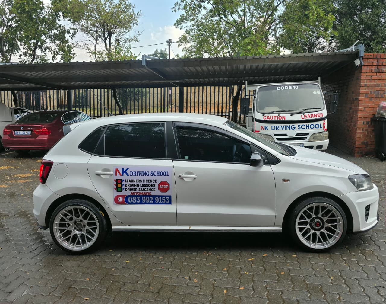 NK Driving School VW Polo - Driver training in Randburg
